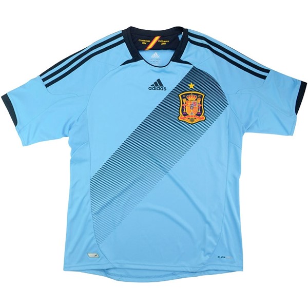 Tailandia Camiseta España Replica Segunda Ropa Retro 2012 Azul